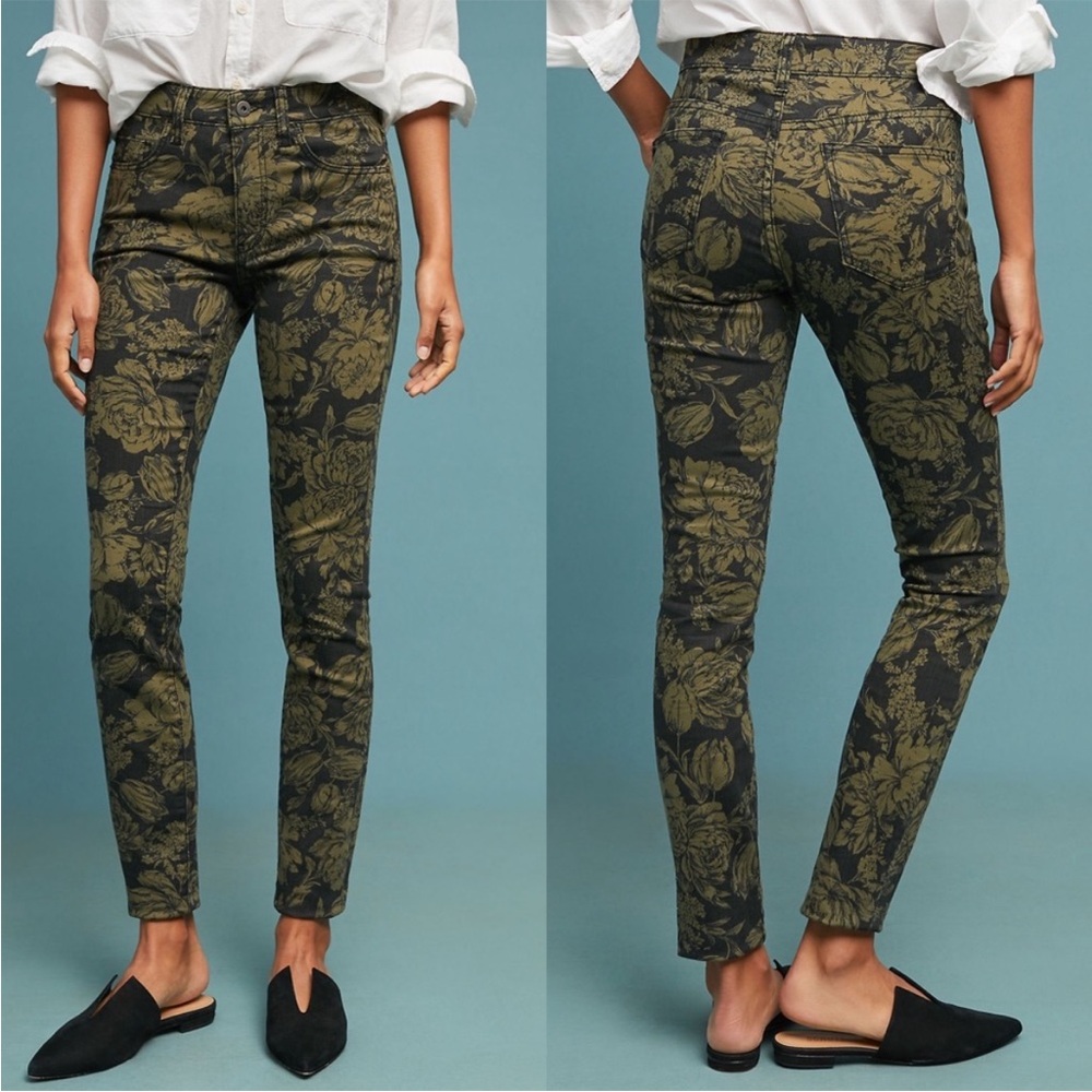 Anthropologie Pilcro High-Rise Skinny Ankle Jeans Size 31 NWT